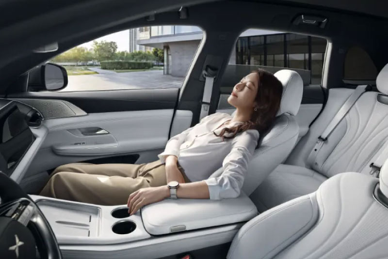 Conforto do Novo XPENG G9 2025