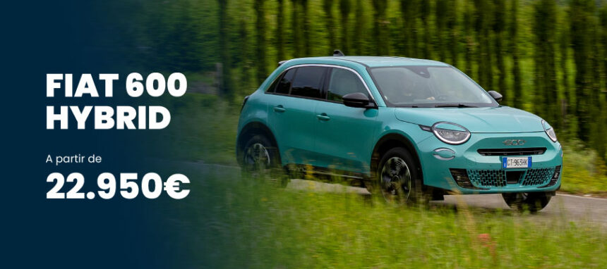 Novo Fiat 600 Hybrid a partir de 22.950€