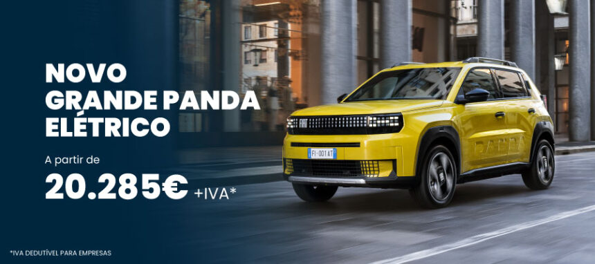 Novo Fiat Grande Panda Elétrico a partir de 20.285€ + IVA*