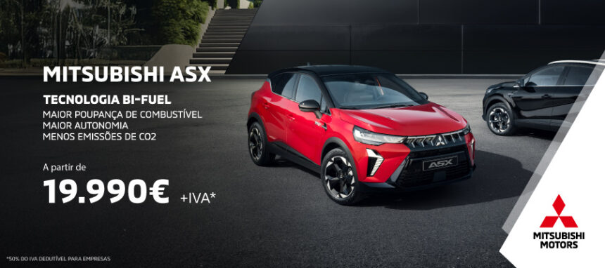 Novo Mitsubishi ASX a partir de 19.990€ + IVA*