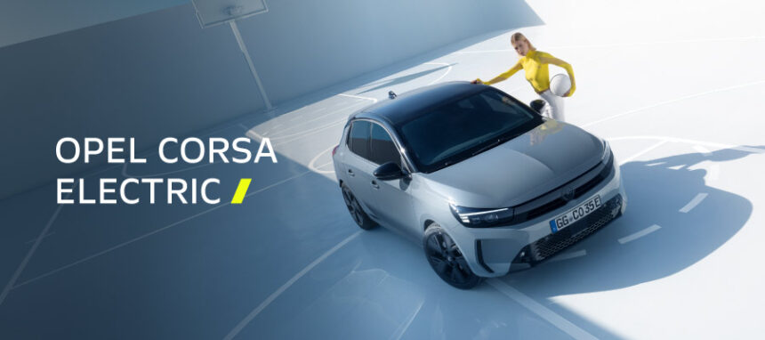 Novo Opel Corsa Electric a partir de 21.990€ ou 280€/mês + IVA*