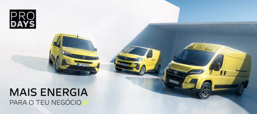 Descubra a Nova Gama de Comerciais Opel desde 15.583€