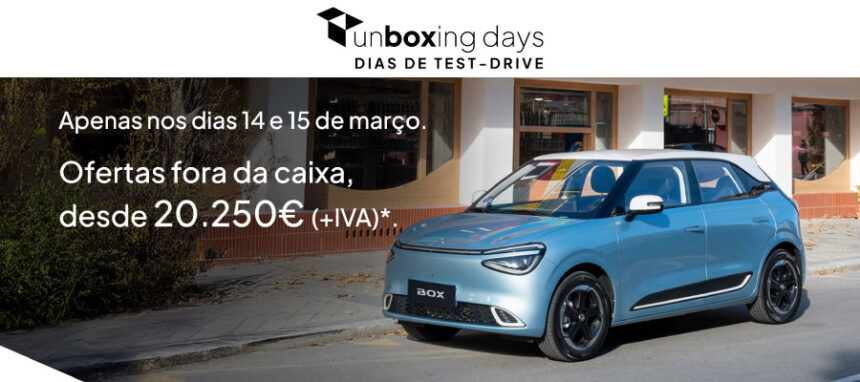 Ofertas fora da caixa desde 20.250€ + IVA