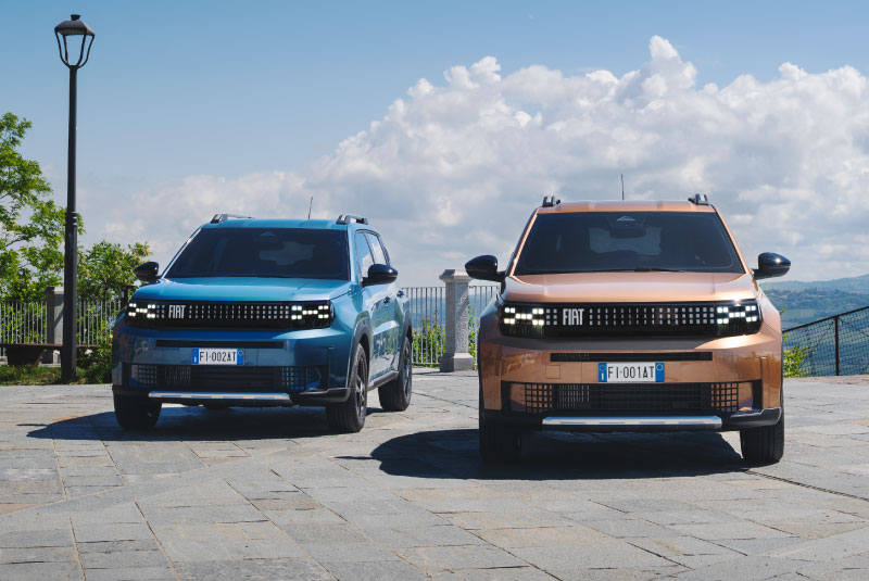 Opções de personalização do Novo Fiat Grande Panda Híbrido 2025