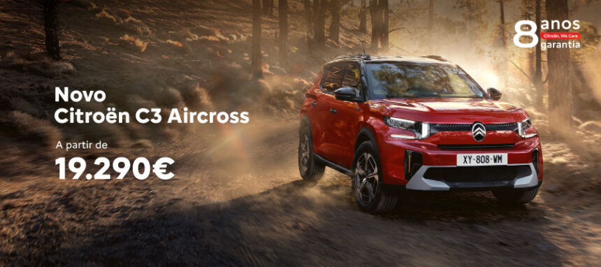 Novo Citroën C3 Aircross a partir de 19.290€