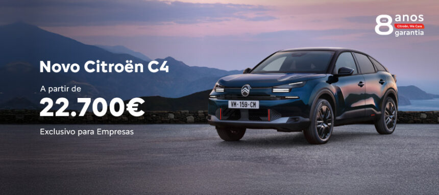 Novo Citroën C4 a partir de 22.700€