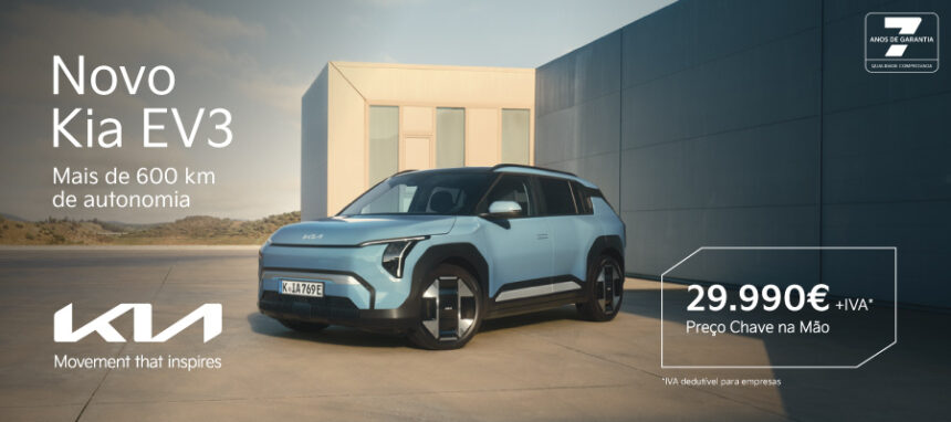 Novo Kia EV3 a partir de 29.990€ + IVA*