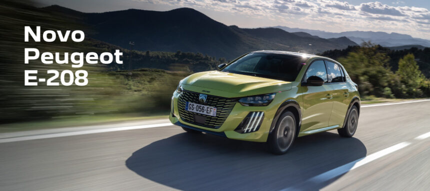 Novo Peugeot e-208 a partir de 21.999€* ou 285€/mês*