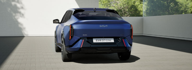 Traseira do Novo Kia EV4