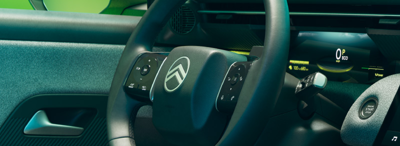 Volante do Novo Citroën ë-C5 Aircross 2025