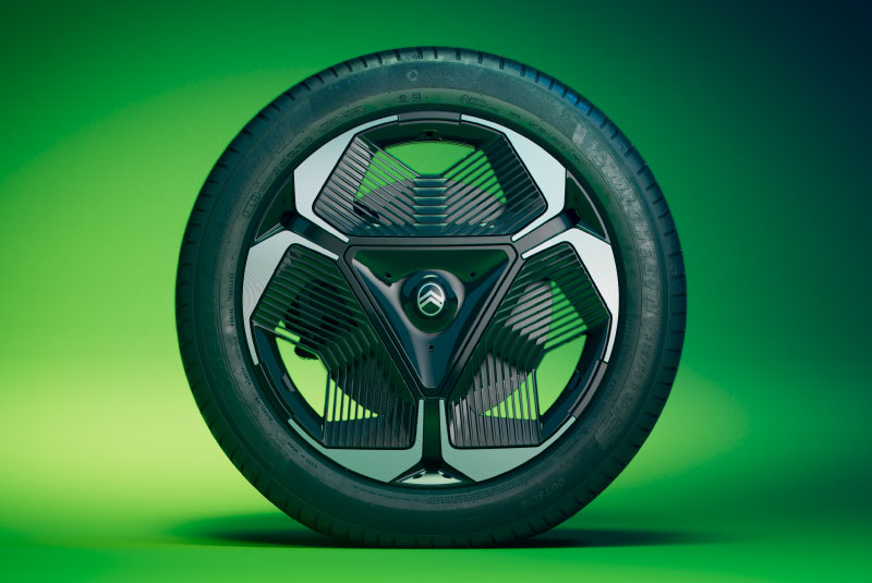 Roda do Novo Citroën ë-C5 Aircross 2025