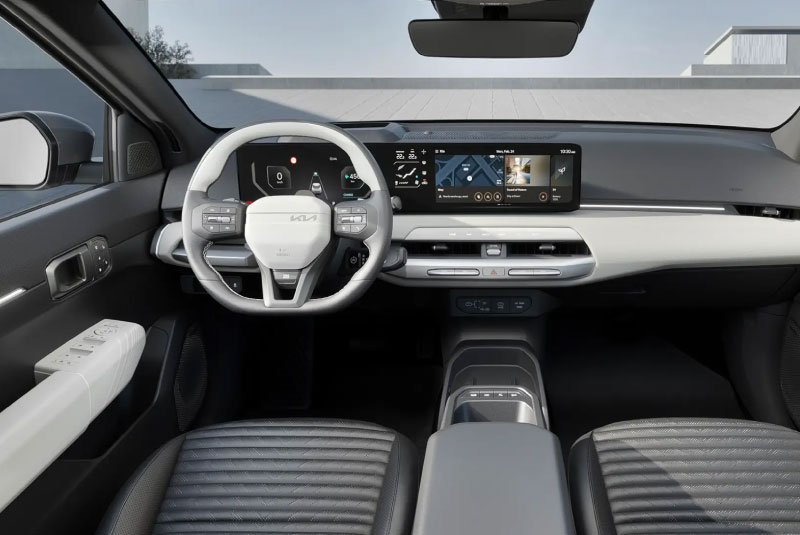 Habitáculo do Novo Kia EV4