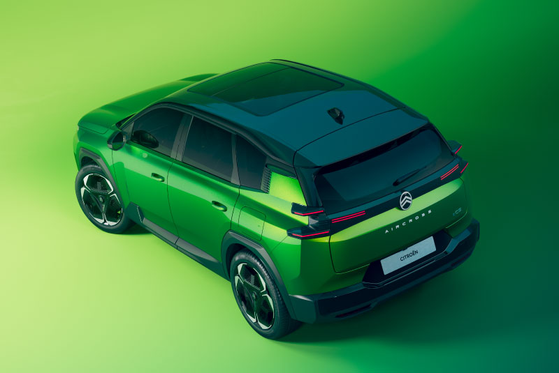 Tejadilho do Novo Citroën ë-C5 Aircross 2025