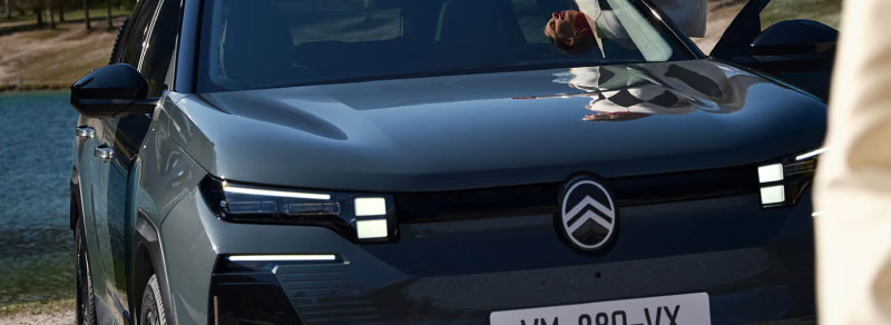 Grelha frontal do Novo Citroën C5 Aircross Híbrido Plug-in 2025