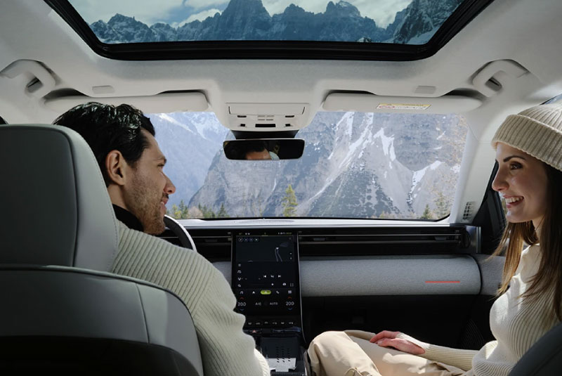 Habitáculo do Novo Citroën C5 Aircross Híbrido 2025