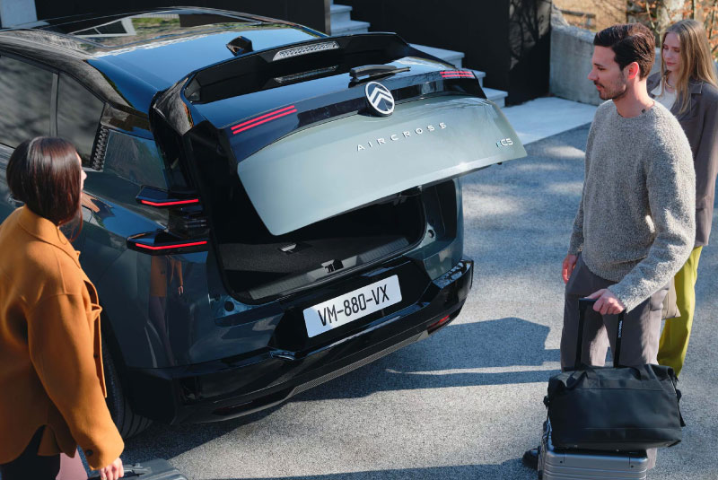 Bagageira do Novo Citroën C5 Aircross Híbrido Plug-in 2025