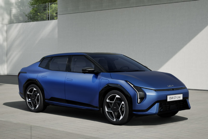 Grelha frontal do Novo Kia EV4
