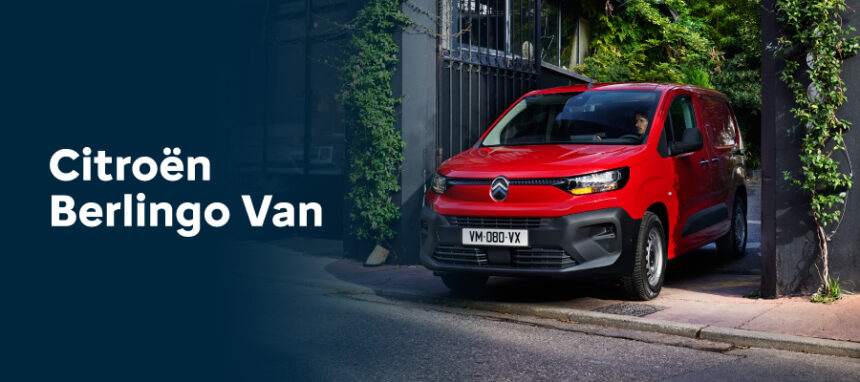 Novo Citroën Berlingo Van a partir de 17.812€ + IVA* ou 268€+ IVA*