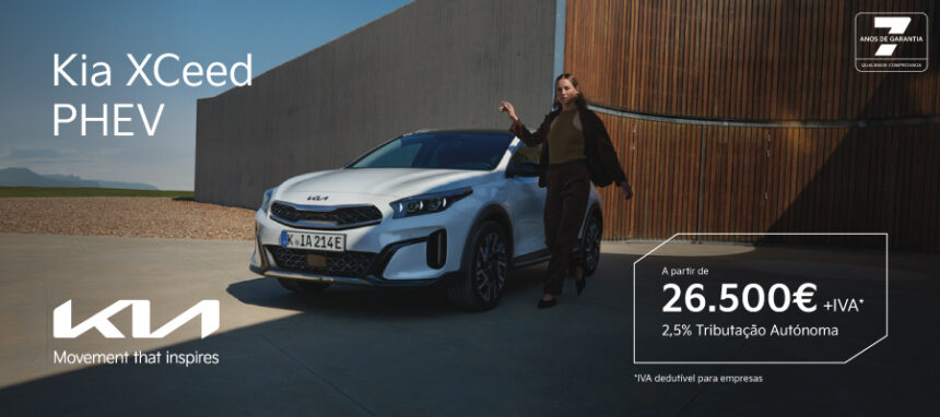 Novo Kia XCeed PHEV a partir de 26.500€ + IVA*