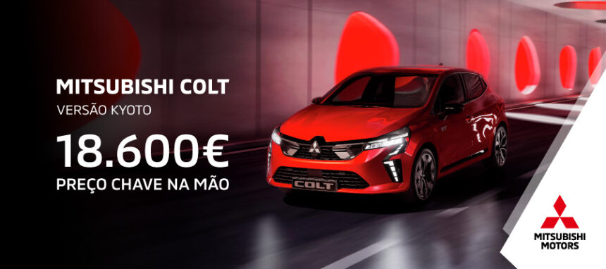 Novo Mitsubishi Colt por 18.600€