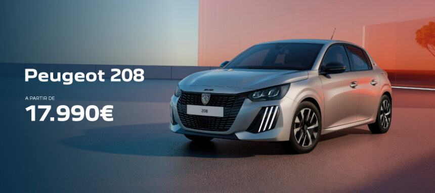 Novo Peugeot 208 a partir de 17.990€