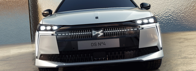 Grelha frontal do Novo DS Nº4 E-Tense 2025