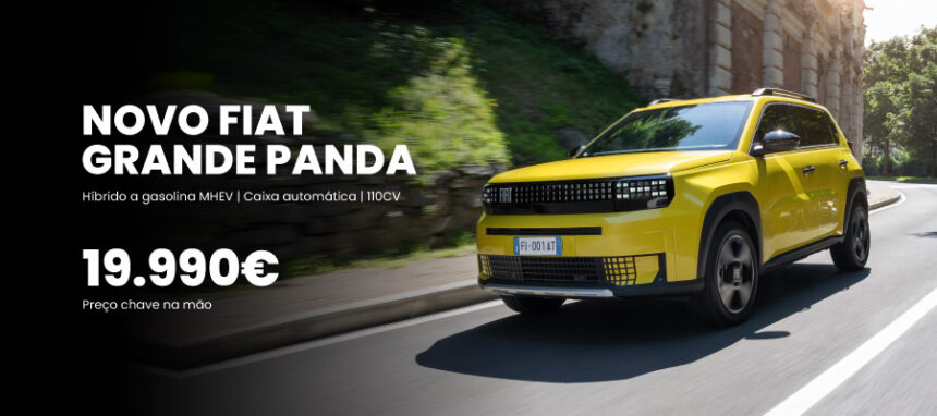 Novo Fiat Grande Panda Híbrido por 19.990€