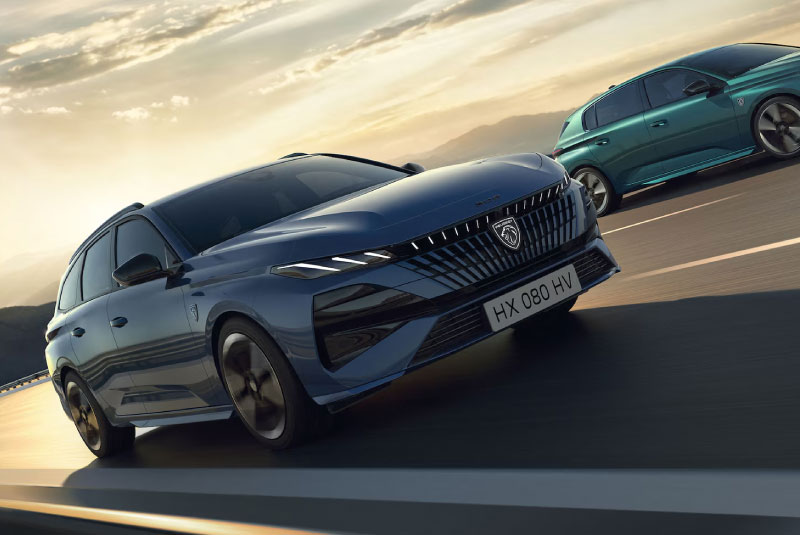 Design do Novo Peugeot 308 SW 2025