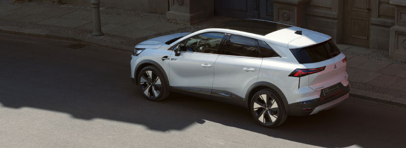 Design lateral do Novo Mitsubishi Grandis 2025