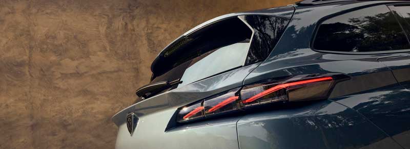 Traseira do Novo Peugeot 308 SW Plug-in Hybrid 2025