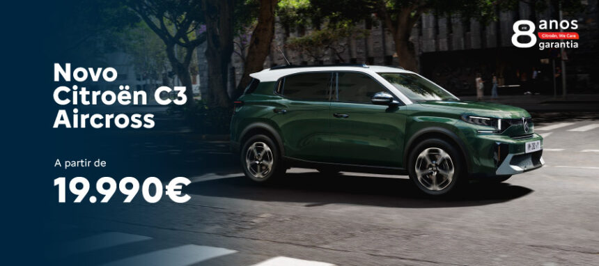 Novo Citroën C3 Aircross a partir de 19.990€