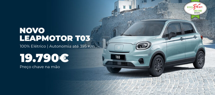 Novo Leapmotor T03 por 19.790€