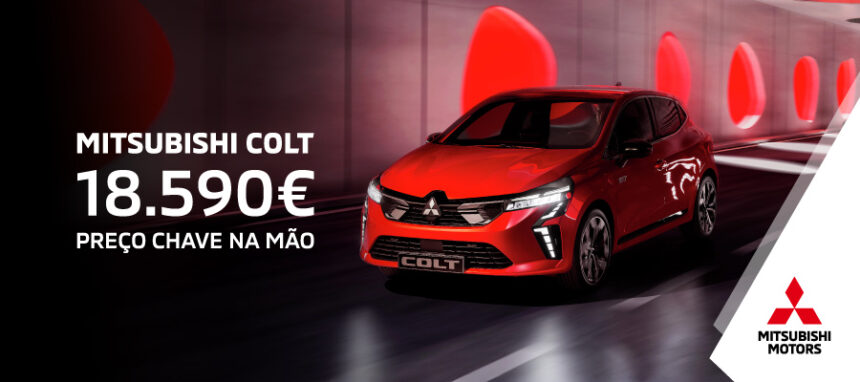Novo Mitsubishi Colt por 18.590€