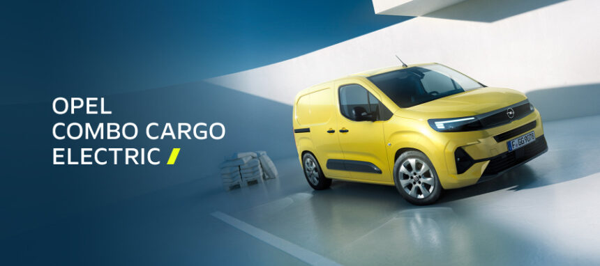 Novo Opel Combo Cargo Electric a partir de 390€/mês + IVA*