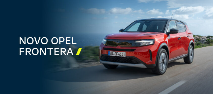 Novo Opel Frontera a partir de 287€/mês