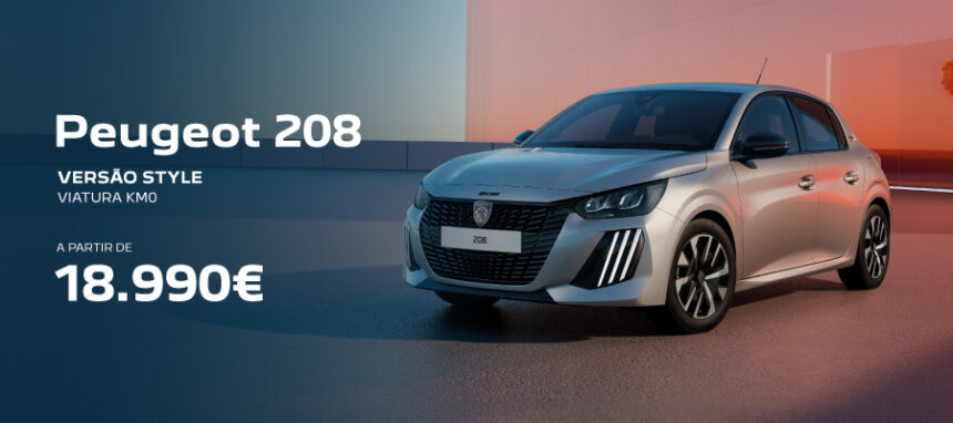 Novo Peugeot 208 a partir de 18.990€