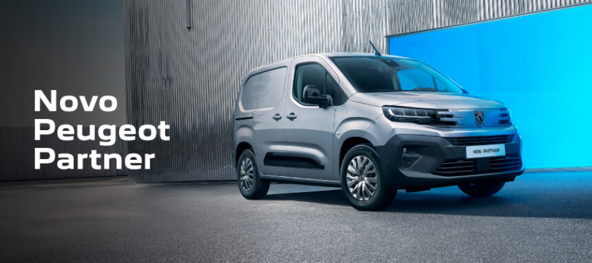 Novo Peugeot Partner a partir de 259€/mês + IVA*
