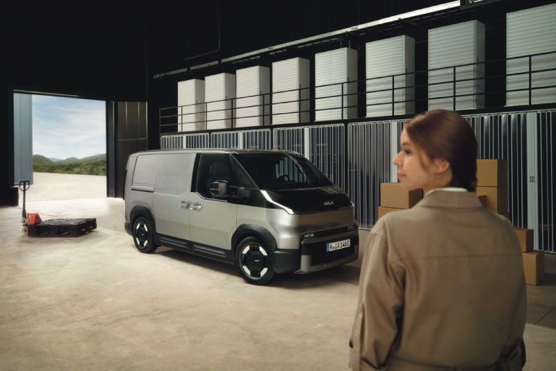 Design do Novo Kia PV5 Cargo 2025