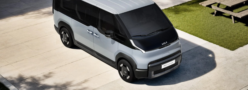 Portas laterais do Novo Kia PV5 Passenger 2025