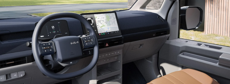 Interior do Novo Kia PV5 Passenger 2025