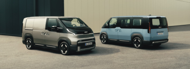 Opções de personalização do Novo Kia PV5 Passenger 2025