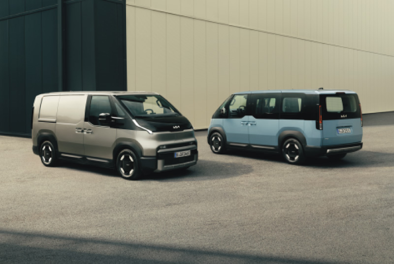 Opções de personalização do Novo Kia PV5 Cargo 2025