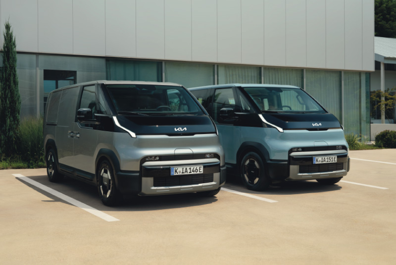 Grelha do Novo Kia PV5 Passenger 2025