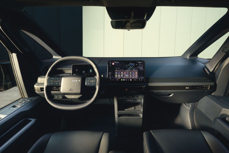 Interior do Novo Kia PV5 Cargo 2025