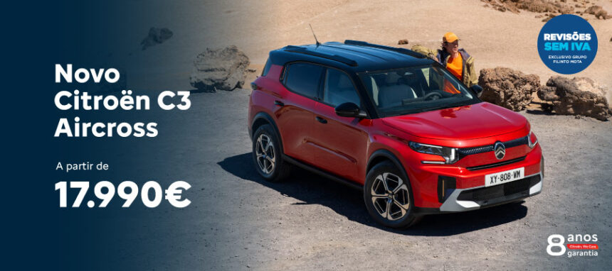 Novo Citroën C3 Aircross a partir de 17.990€