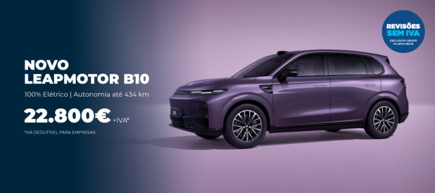 Novo Leapmotor B10 a partir de 22.800€ + IVA*
