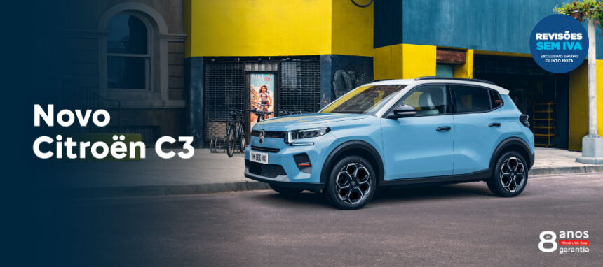 Novo Citroën C3 a partir de 15.960€