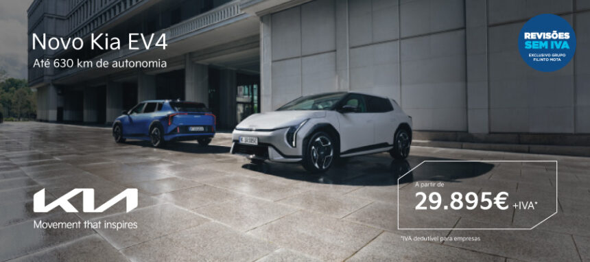 Novo Kia EV4 a partir de 29.895€ + IVA*