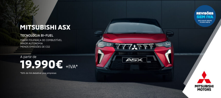 Novo Mitsubishi ASX a partir de 19.990€ + IVA*