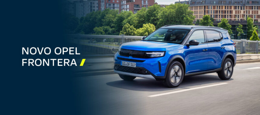 Novo Opel Frontera a partir de 194€/mês